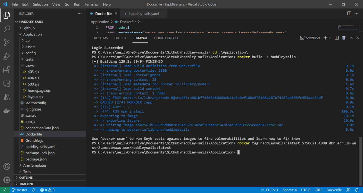 docker tag ...