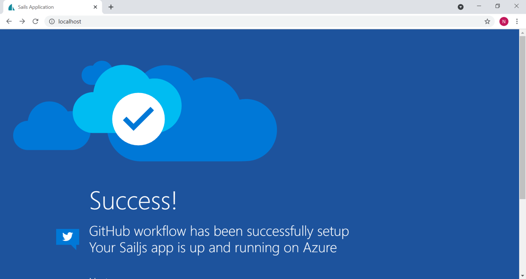 accessing the pods using http://localhost
