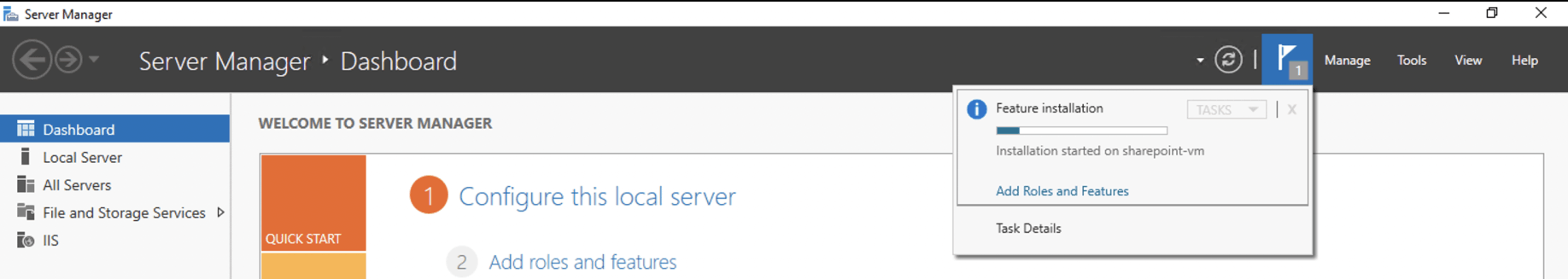 I reviewed the install progress