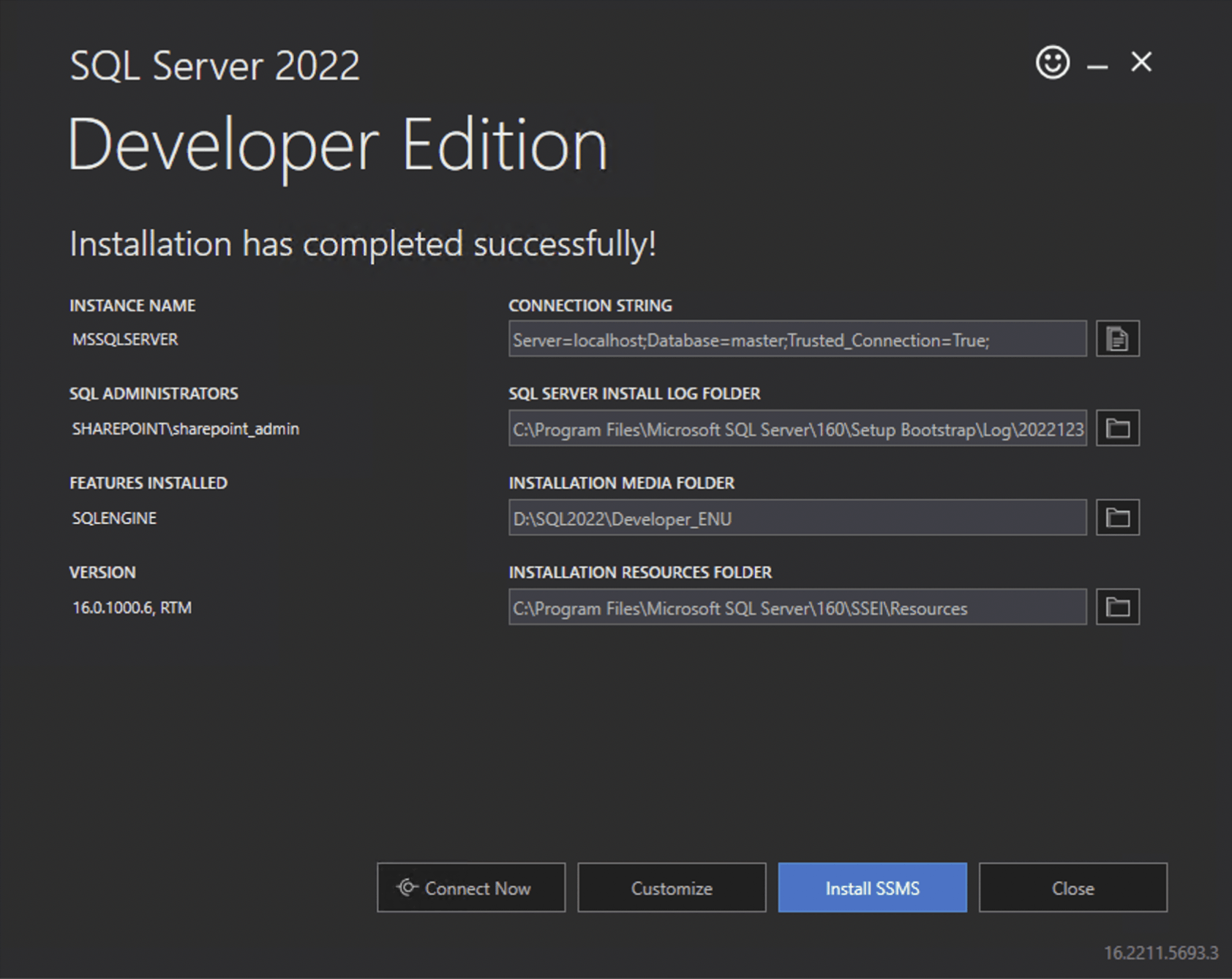 I installed the SSMS management application from https://aka.ms/ssmsfullsetup