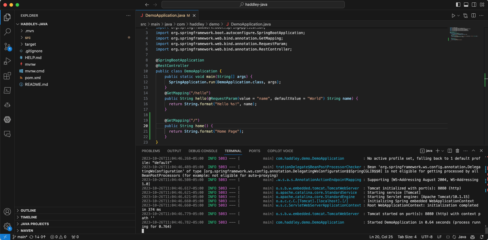 I ran the updated code locally