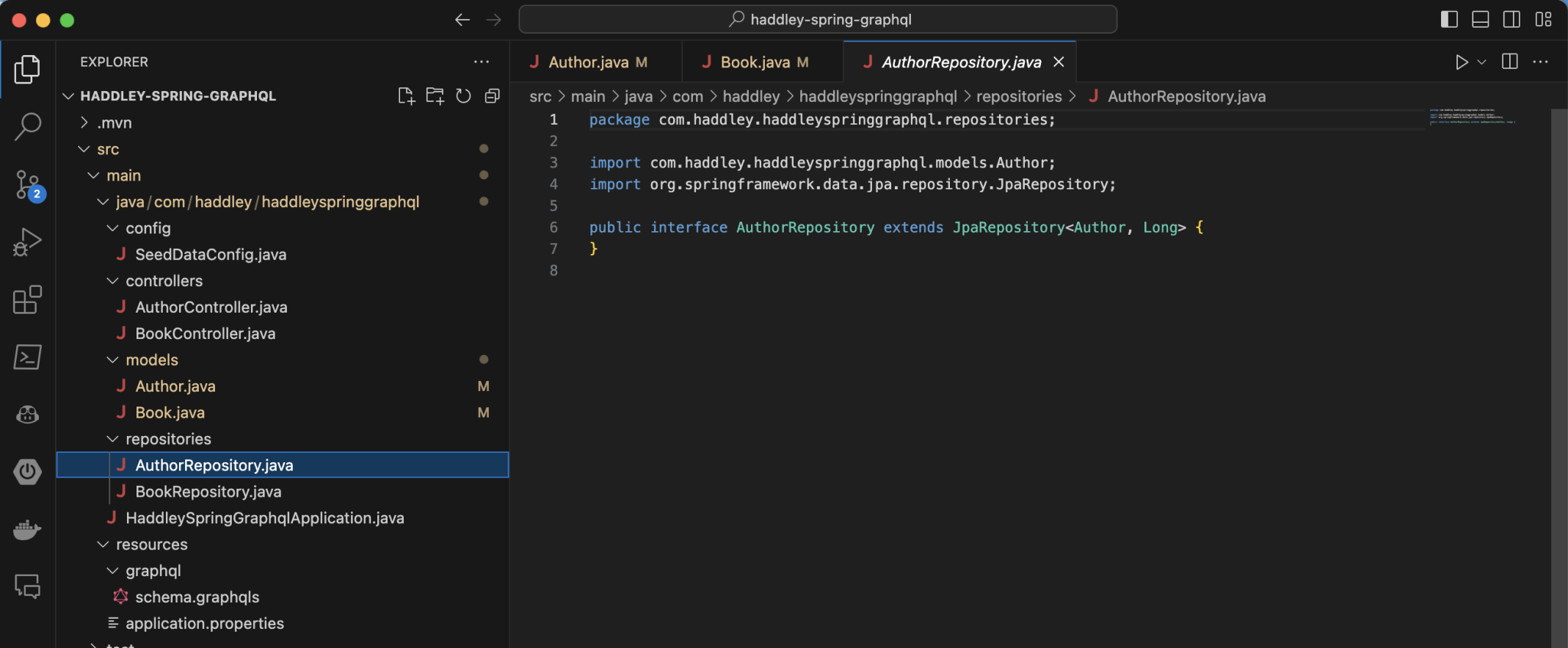 AuthorRepository.java