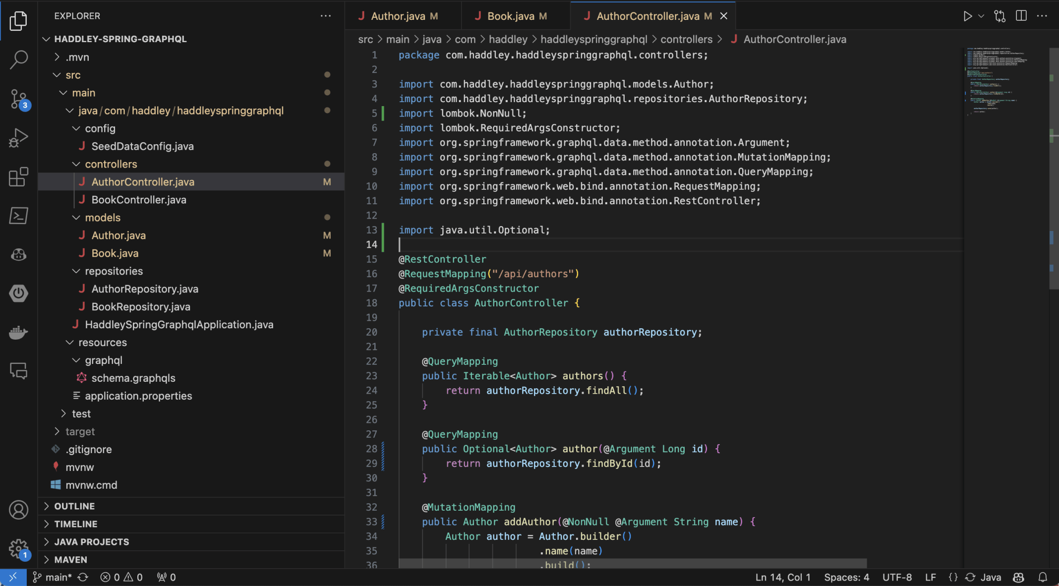 AuthorController.java