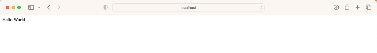 I entered the username "user" and the generated a temporary password and the home page was displayed