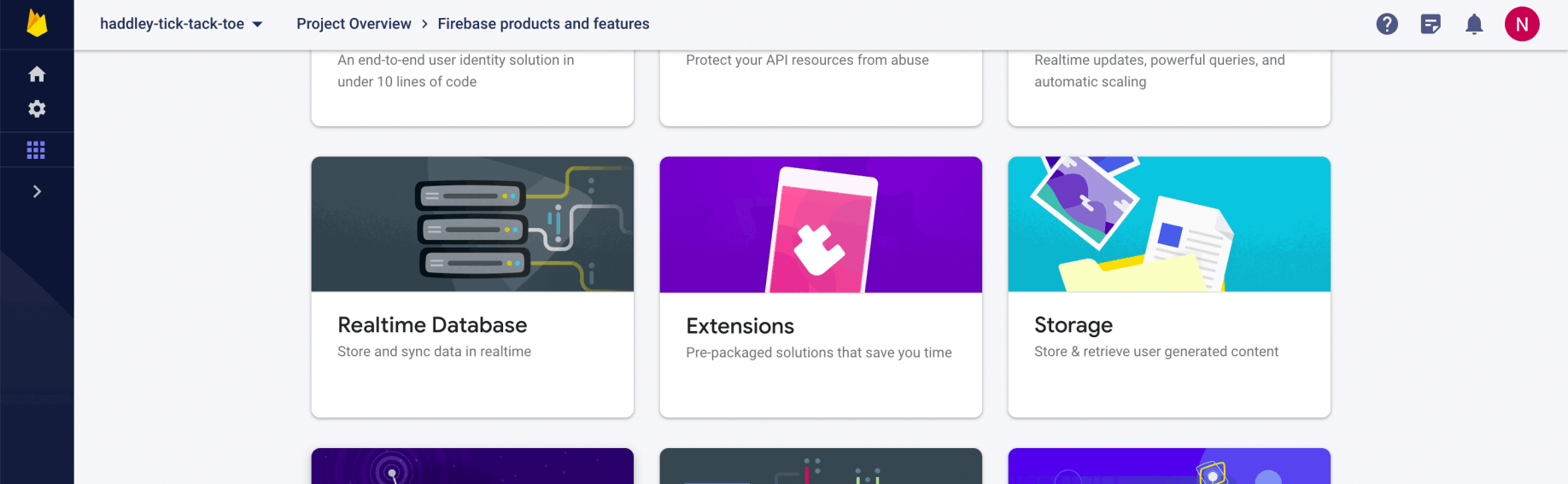 Add Realtime Database