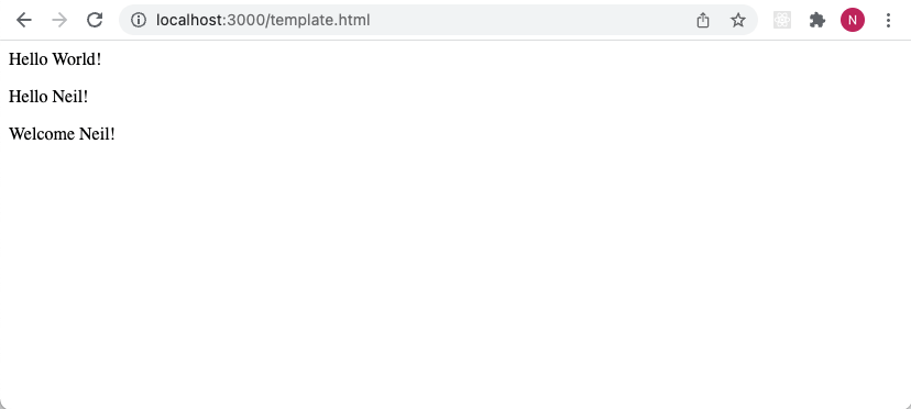 Web Component with slots