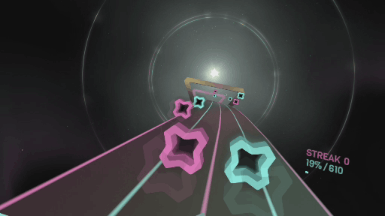 Moon Rider in Oculus Quest 2 Browser