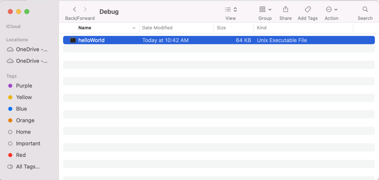 Unix Executable File